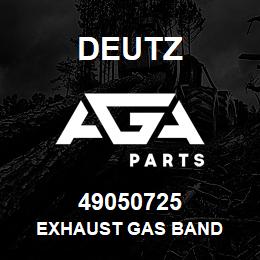 49050725 Deutz EXHAUST GAS BAND | AGA Parts