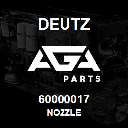 60000017 Deutz NOZZLE | AGA Parts