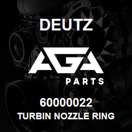 60000022 Deutz TURBIN NOZZLE RING | AGA Parts