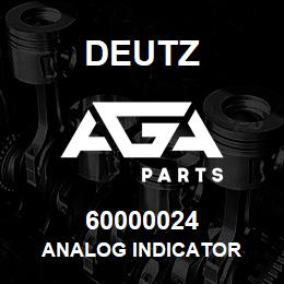 60000024 Deutz ANALOG INDICATOR | AGA Parts