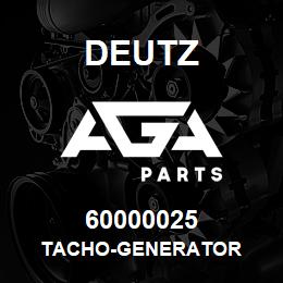 60000025 Deutz TACHO-GENERATOR | AGA Parts