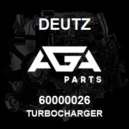 60000026 Deutz TURBOCHARGER | AGA Parts