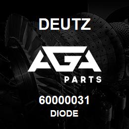 60000031 Deutz DIODE | AGA Parts