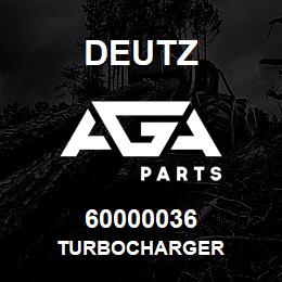 60000036 Deutz TURBOCHARGER | AGA Parts