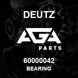 60000042 Deutz BEARING | AGA Parts