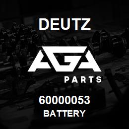 60000053 Deutz BATTERY | AGA Parts