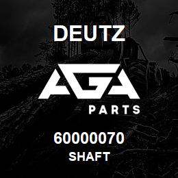 60000070 Deutz SHAFT | AGA Parts