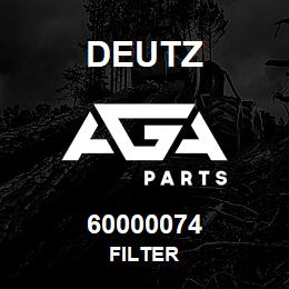 60000074 Deutz FILTER | AGA Parts