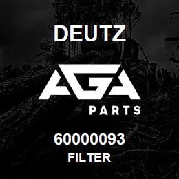 60000093 Deutz FILTER | AGA Parts