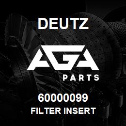 60000099 Deutz FILTER INSERT | AGA Parts