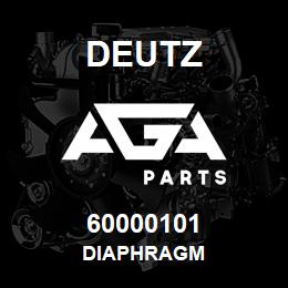 60000101 Deutz DIAPHRAGM | AGA Parts