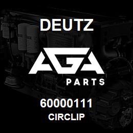 60000111 Deutz CIRCLIP | AGA Parts