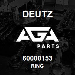 60000153 Deutz RING | AGA Parts