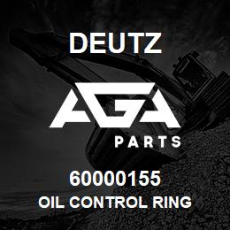 60000155 Deutz OIL CONTROL RING | AGA Parts