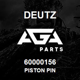 60000156 Deutz PISTON PIN | AGA Parts