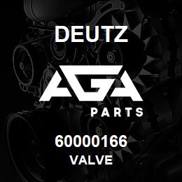 60000166 Deutz VALVE | AGA Parts