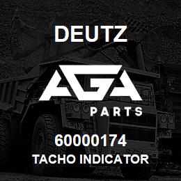 60000174 Deutz TACHO INDICATOR | AGA Parts