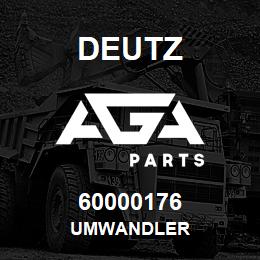 60000176 Deutz UMWANDLER | AGA Parts