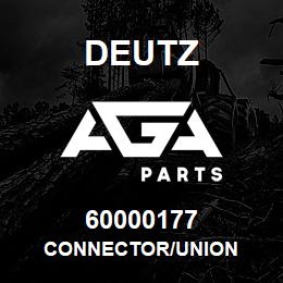 60000177 Deutz CONNECTOR/UNION | AGA Parts