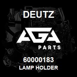 60000183 Deutz LAMP HOLDER | AGA Parts