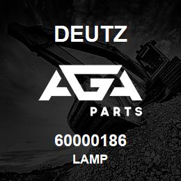 60000186 Deutz LAMP | AGA Parts