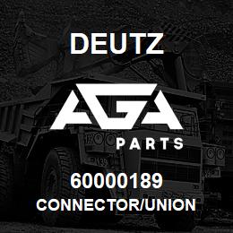 60000189 Deutz CONNECTOR/UNION | AGA Parts