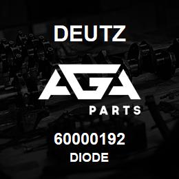 60000192 Deutz DIODE | AGA Parts