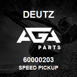 60000203 Deutz SPEED PICKUP | AGA Parts