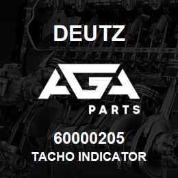 60000205 Deutz TACHO INDICATOR | AGA Parts