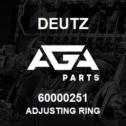 60000251 Deutz ADJUSTING RING | AGA Parts