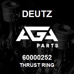 60000252 Deutz THRUST RING | AGA Parts