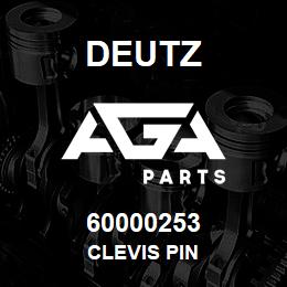 60000253 Deutz CLEVIS PIN | AGA Parts