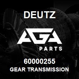 60000255 Deutz GEAR TRANSMISSION | AGA Parts