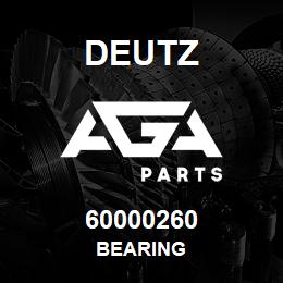 60000260 Deutz BEARING | AGA Parts