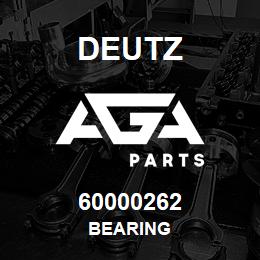 60000262 Deutz BEARING | AGA Parts