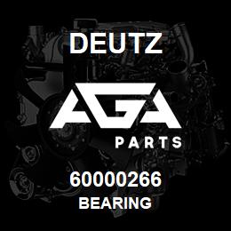 60000266 Deutz BEARING | AGA Parts