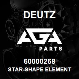 60000268 Deutz STAR-SHAPE ELEMENT | AGA Parts