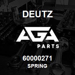 60000271 Deutz SPRING | AGA Parts