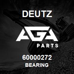 60000272 Deutz BEARING | AGA Parts