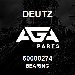 60000274 Deutz BEARING | AGA Parts