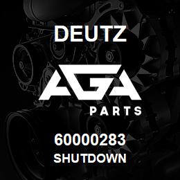 60000283 Deutz SHUTDOWN | AGA Parts