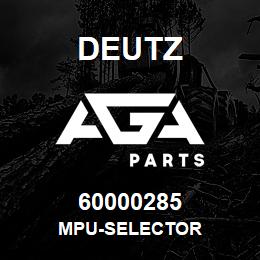 60000285 Deutz MPU-SELECTOR | AGA Parts