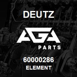 60000286 Deutz ELEMENT | AGA Parts