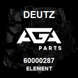 60000287 Deutz ELEMENT | AGA Parts