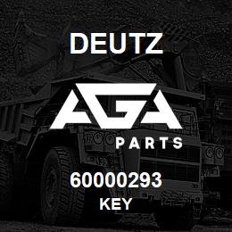 60000293 Deutz KEY | AGA Parts