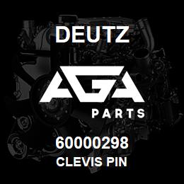 60000298 Deutz CLEVIS PIN | AGA Parts