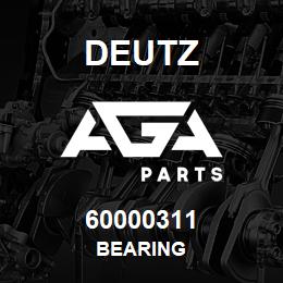 60000311 Deutz BEARING | AGA Parts