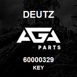 60000329 Deutz KEY | AGA Parts