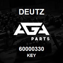 60000330 Deutz KEY | AGA Parts