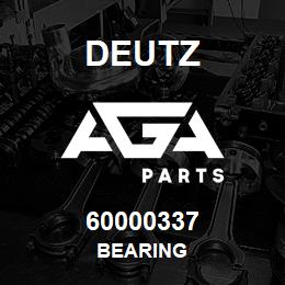 60000337 Deutz BEARING | AGA Parts